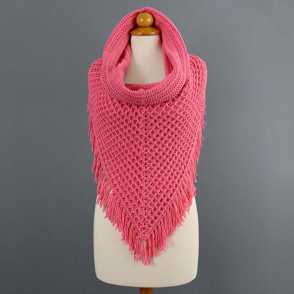 Crochet on sale hooded shawl