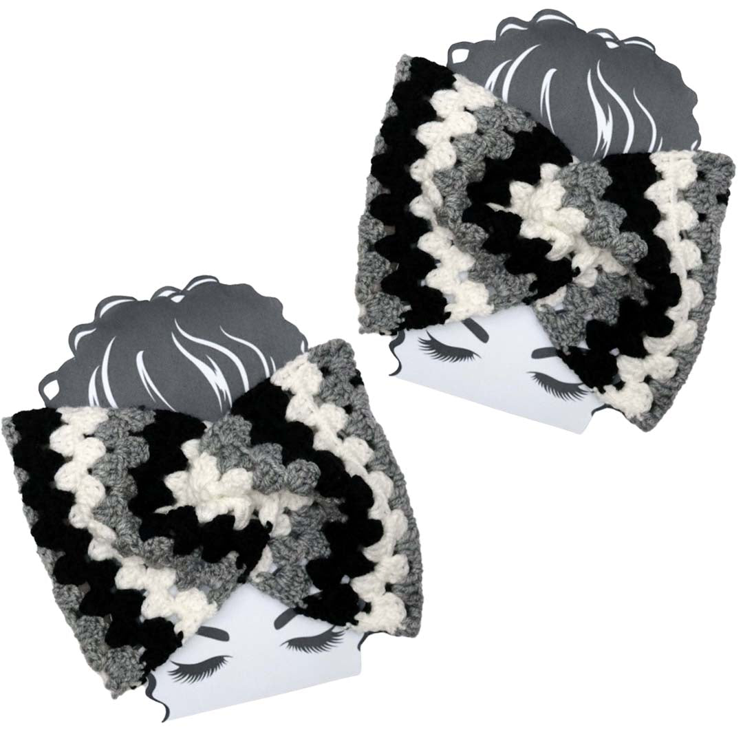 Granny Twisted Headband Crochet Pattern