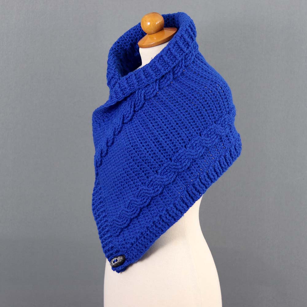 Royal Cables Cowl Crochet Pattern