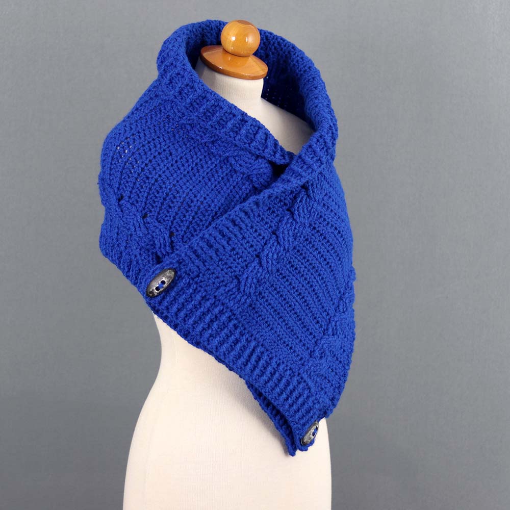 Royal Cables Cowl Crochet Pattern