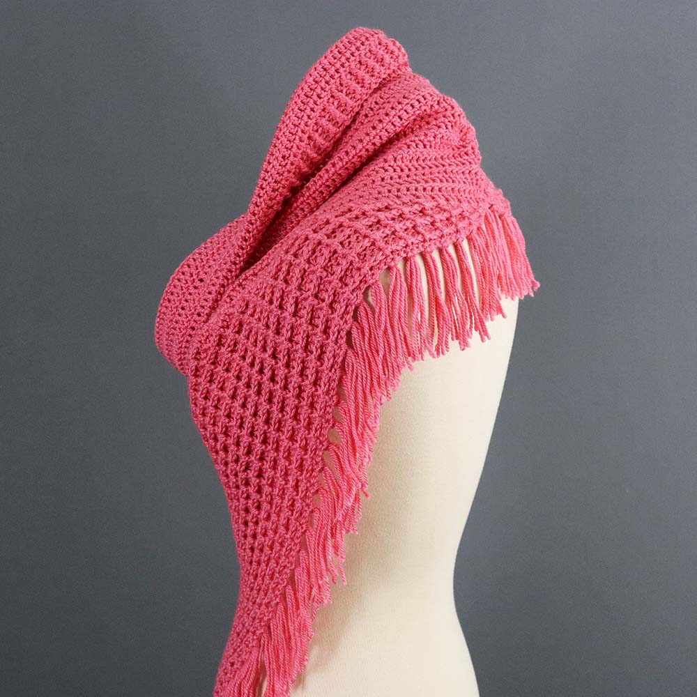 Crochet hooded scarf on sale pattern