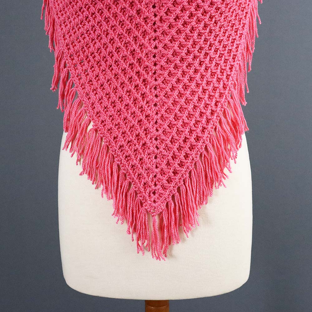 Crochet hooded sale shawl pattern